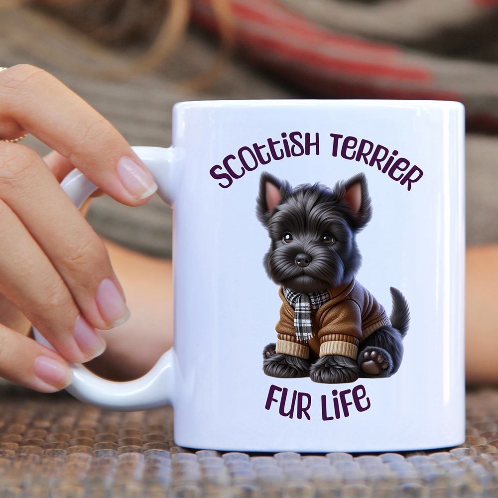Scottish Terrier Fur Life Mug