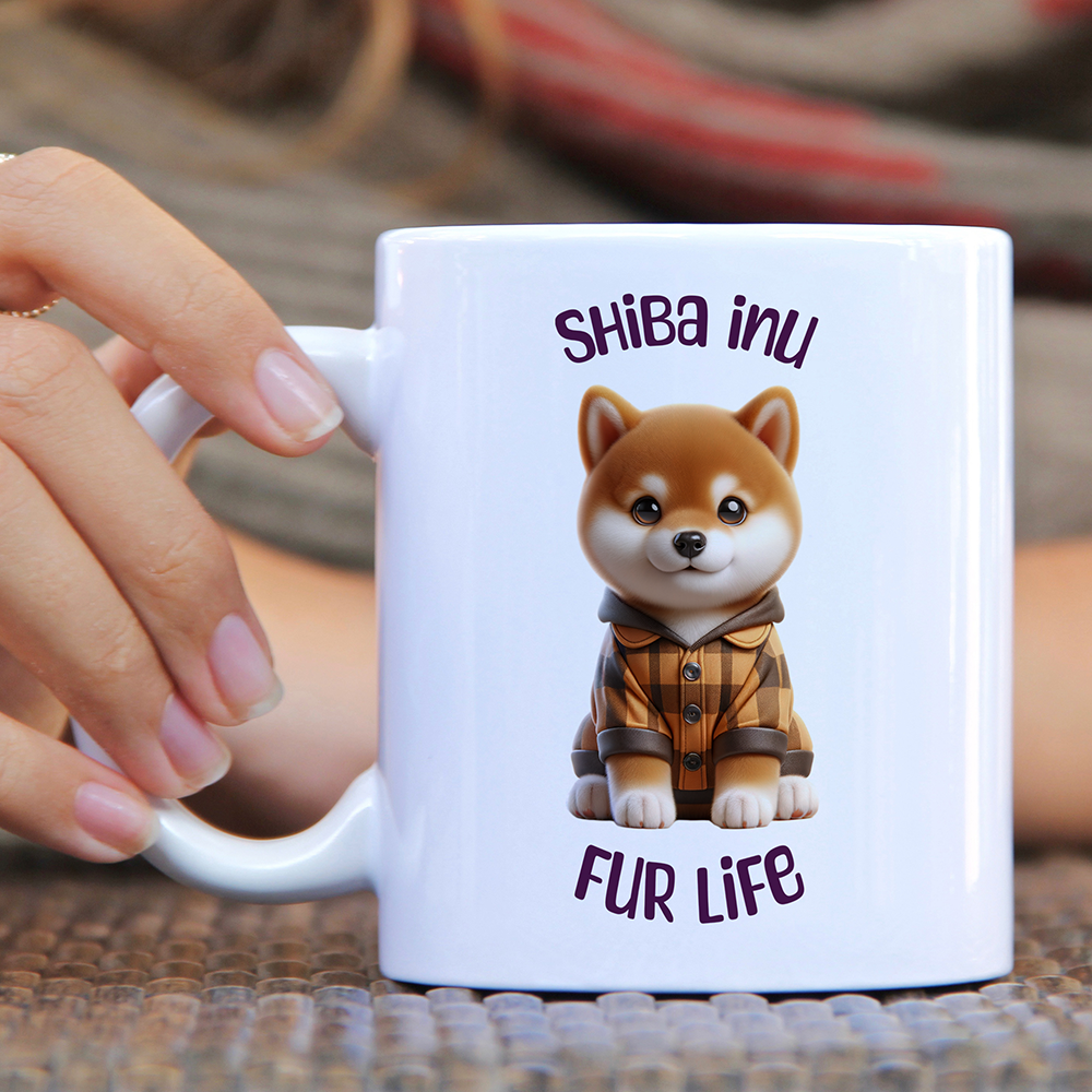 Shiba Inu Fur Life Mug