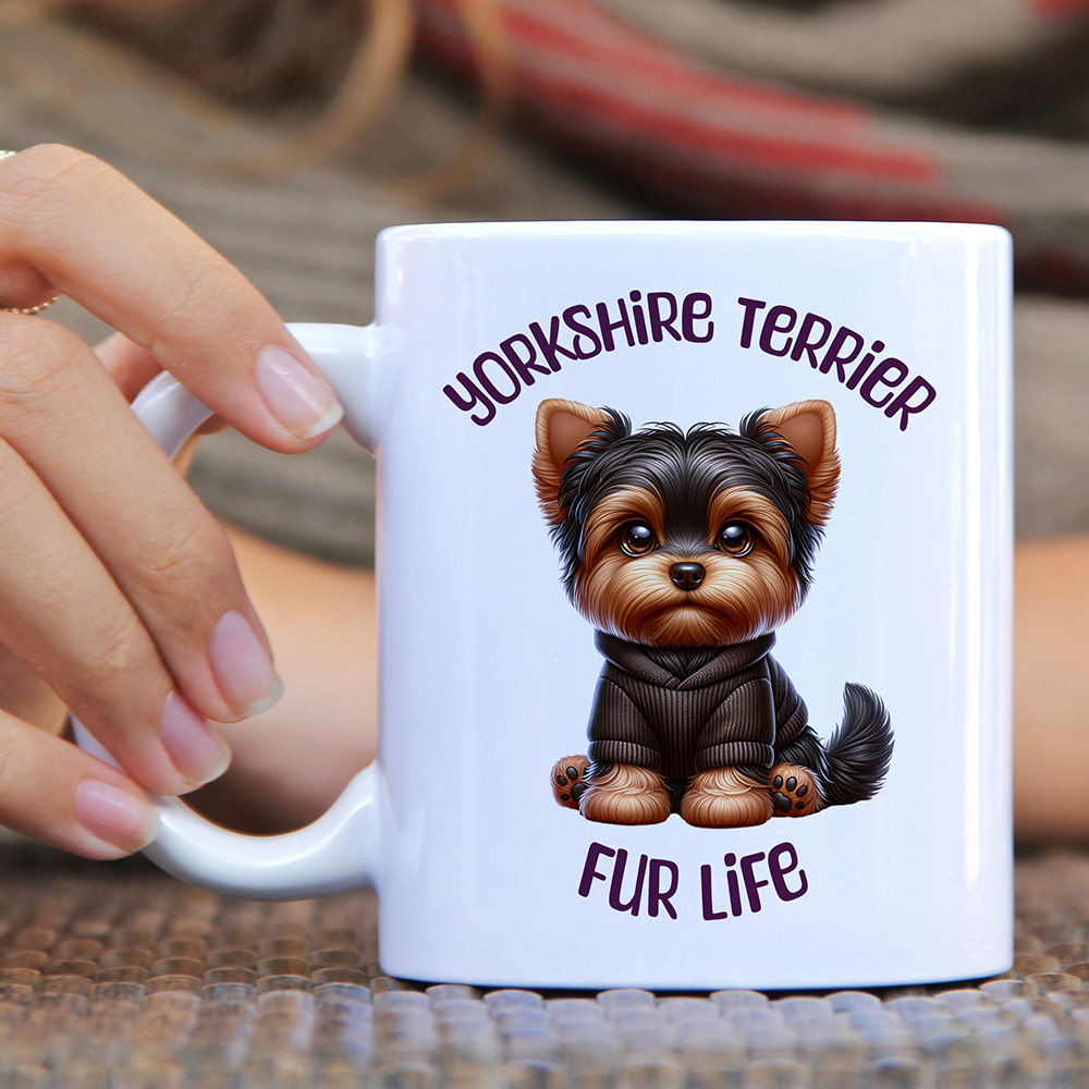 Yorkshire Terrier Fur Life Mug