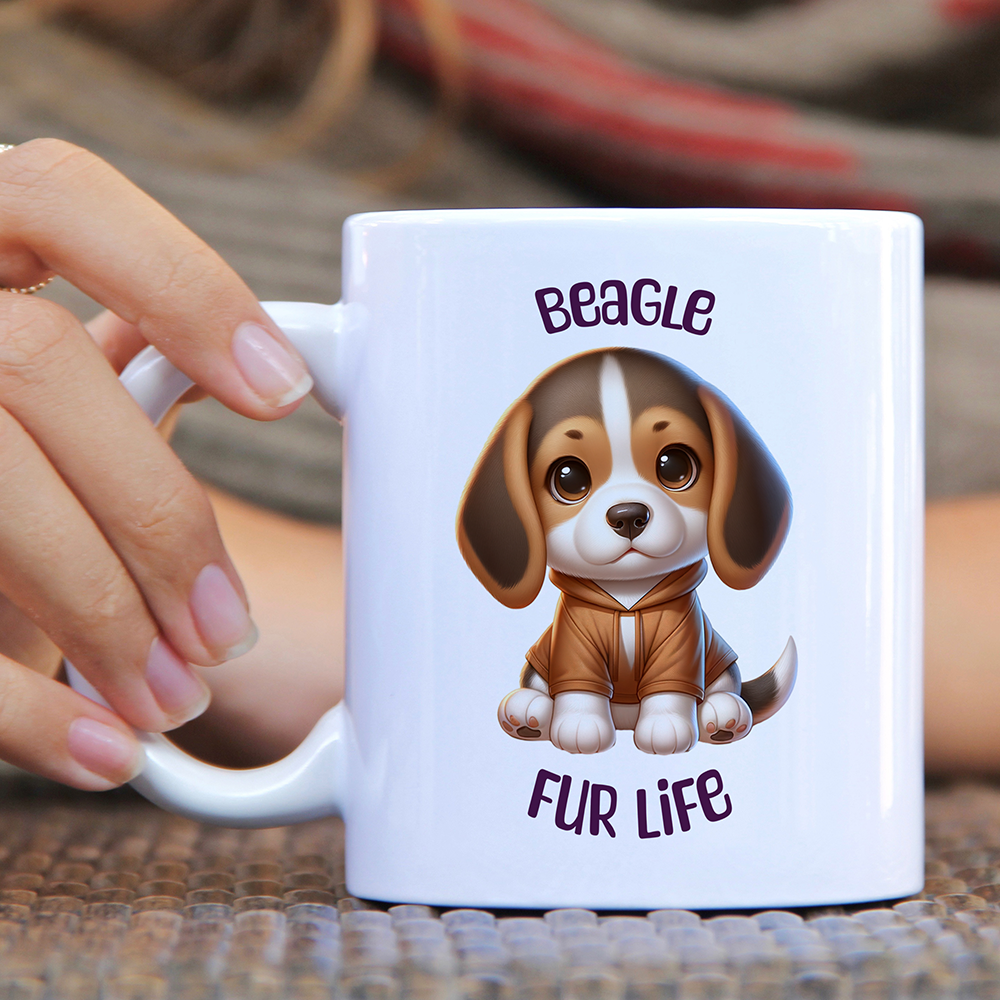 Beagle Fur Life Mug