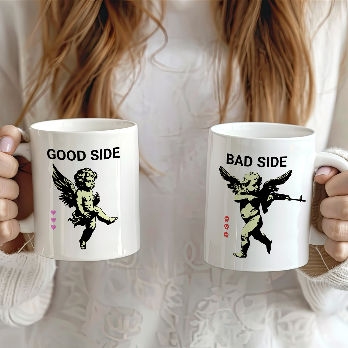 Good Side Bad Side Mug