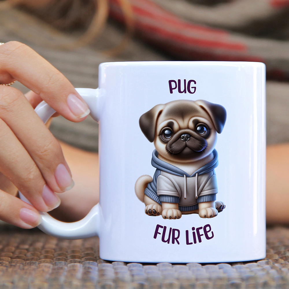 Pug Fur Life Mug