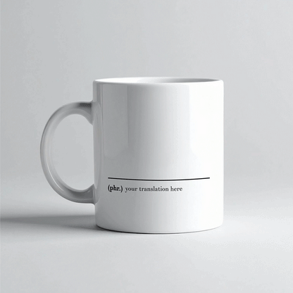 Create Your Own Greek Mug